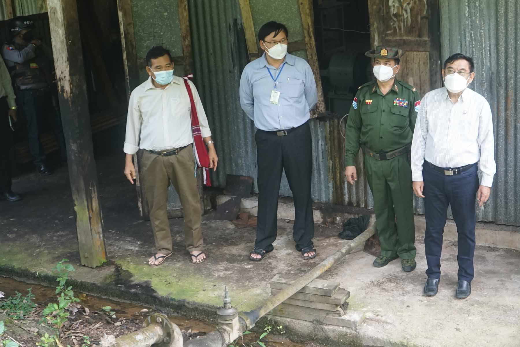 တနင်္သာရီတိုင်းဒေသကြီးအစိုးရအဖွဲ့ဝန်ကြီးချုပ်ဦးမြတ်ကို ထားဝယ်ခရိုင်(၄)မြို့နယ်အတွင်း လျှပ်စစ်ဓာတ်အားလုံလောက်စွာသုံးဆွဲနိုင်ရေးဖောင်းတောရေအားလျှပ်စစ်စက်ရုံသို့ကွင်းဆင်းကြည့်ရှု