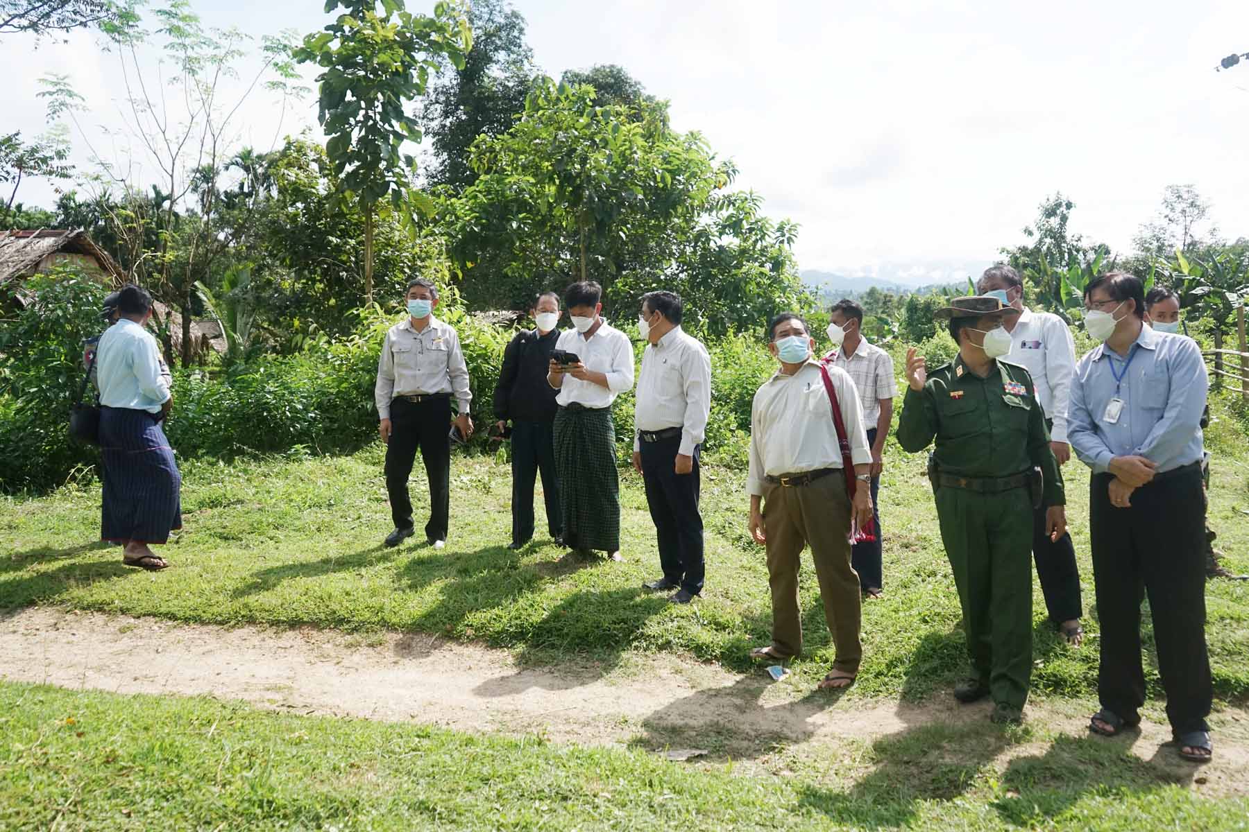တနင်္သာရီတိုင်းဒေသကြီးအစိုးရအဖွဲ့ဝန်ကြီးချုပ်ဦးမြတ်ကို ထားဝယ်ခရိုင်(၄)မြို့နယ်အတွင်း လျှပ်စစ်ဓာတ်အားလုံလောက်စွာသုံးဆွဲနိုင်ရေးဖောင်းတောရေအားလျှပ်စစ်စက်ရုံသို့ကွင်းဆင်းကြည့်ရှု