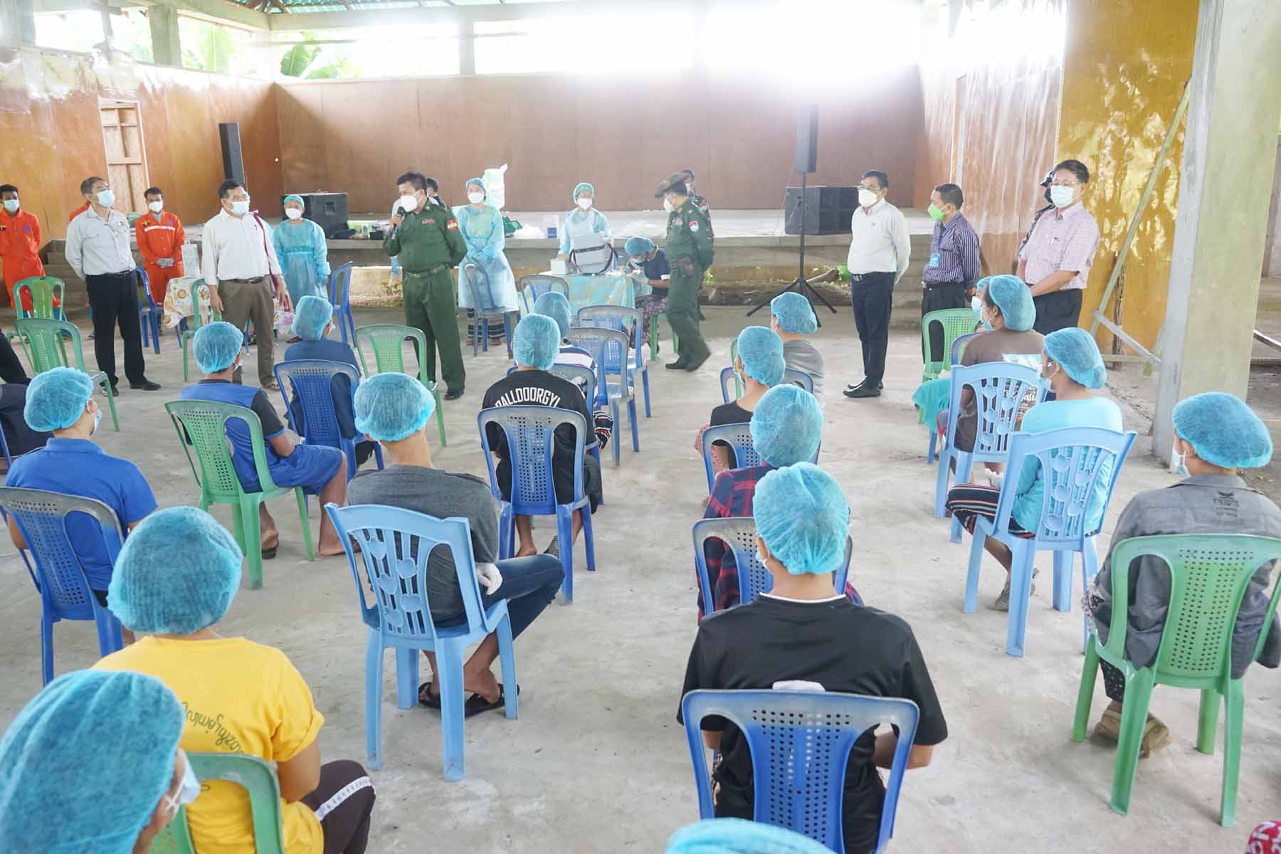 တနင်္သာရီတိုင်းဒေသကြီးအစိုးရအဖွဲ့ဝန်ကြီးချုပ်ဦးမြတ်ကို ထားဝယ်ခရိုင်(၄)မြို့နယ်အတွင်း လျှပ်စစ်ဓာတ်အားလုံလောက်စွာသုံးဆွဲနိုင်ရေးဖောင်းတောရေအားလျှပ်စစ်စက်ရုံသို့ကွင်းဆင်းကြည့်ရှု