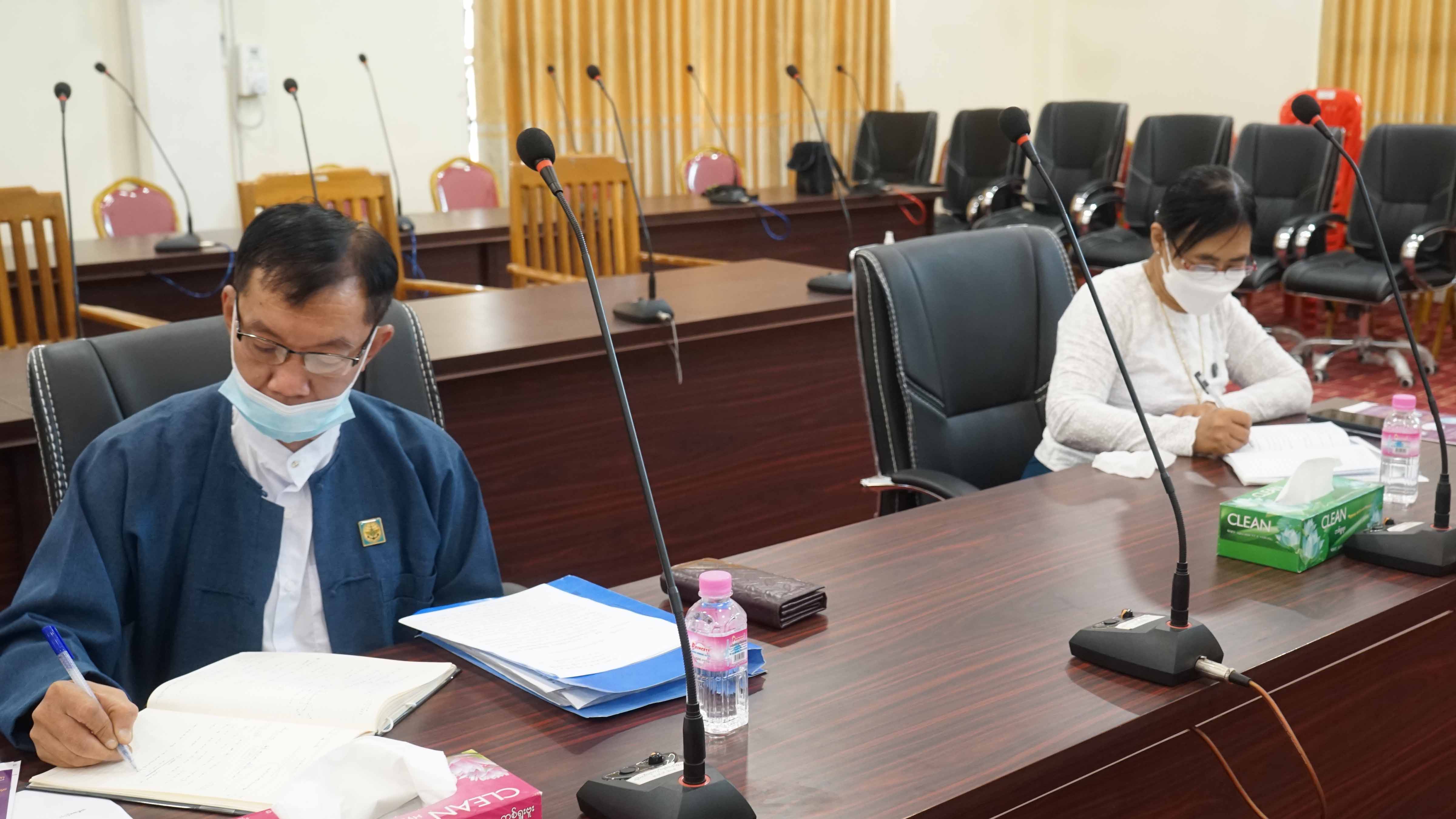 တနင်္သာရီတိုင်းဒေသကြီးကိုဗစ်-၁၉ ထိန်းချုပ်ရေးနှင့်အရေးပေါ်တုံပြန်ရေးဆိုင်ရာလုပ်ငန်းညှိနှိုင်းအစည်းအဝေး (၂/၂၀၂၂)ကျင်းပ