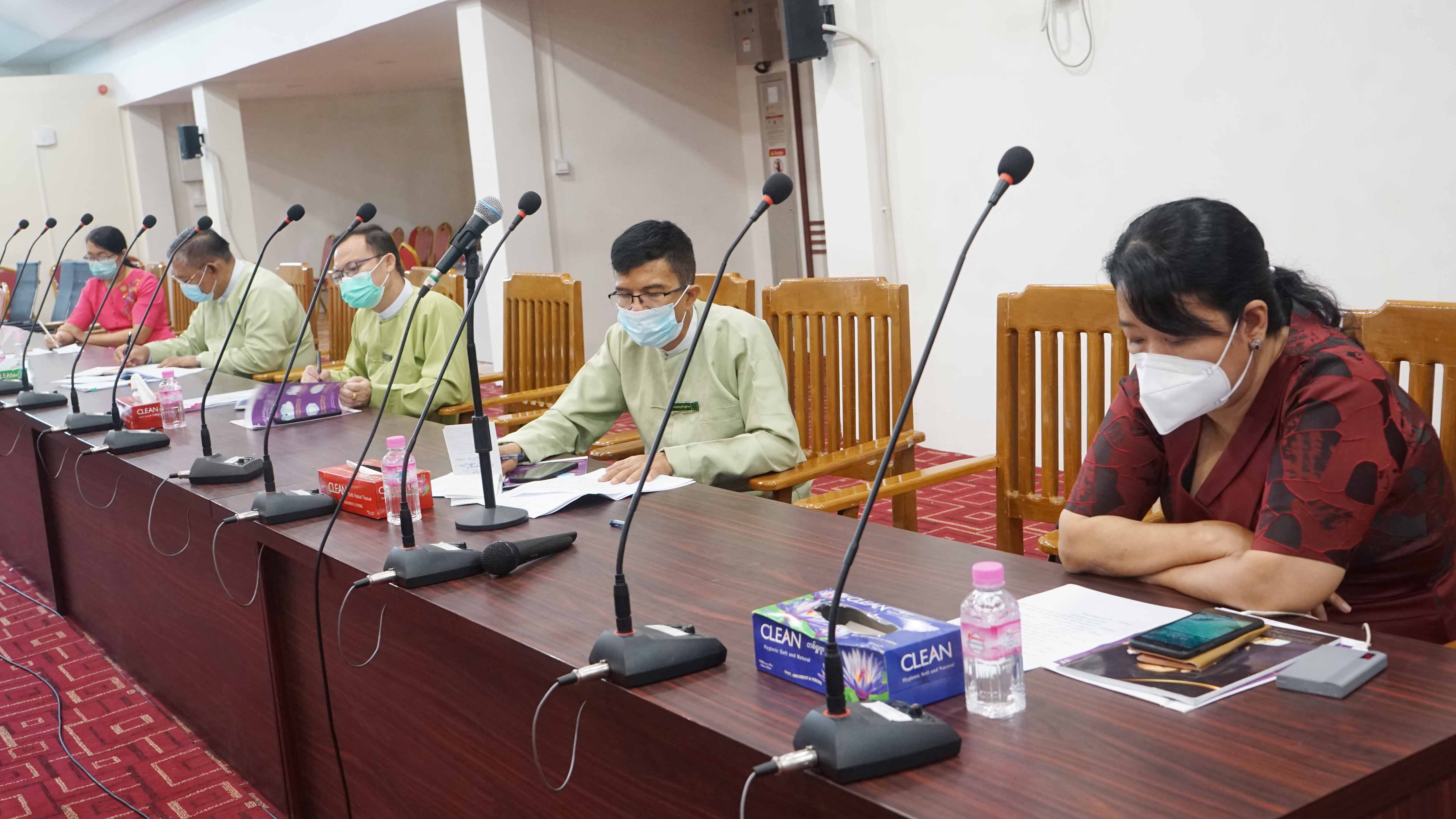 တနင်္သာရီတိုင်းဒေသကြီးကိုဗစ်-၁၉ ထိန်းချုပ်ရေးနှင့်အရေးပေါ်တုံပြန်ရေးဆိုင်ရာလုပ်ငန်းညှိနှိုင်းအစည်းအဝေး (၂/၂၀၂၂)ကျင်းပ