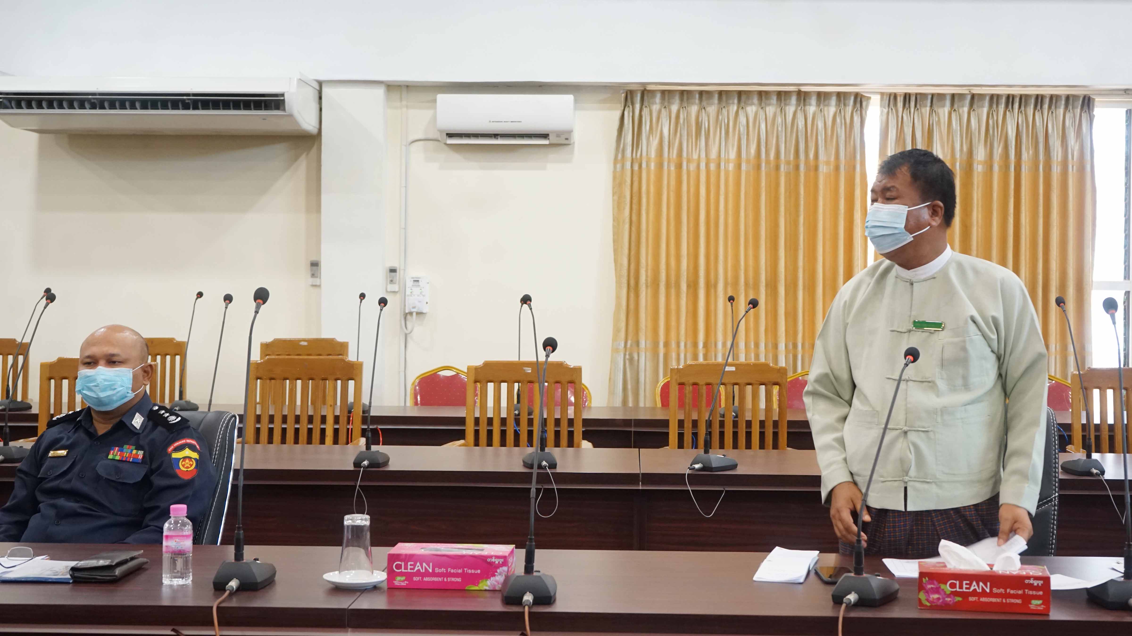 တနင်္သာရီတိုင်းဒေသကြီးကိုဗစ်-၁၉ ထိန်းချုပ်ရေးနှင့်အရေးပေါ်တုံပြန်ရေးဆိုင်ရာလုပ်ငန်းညှိနှိုင်းအစည်းအဝေး (၂/၂၀၂၂)ကျင်းပ