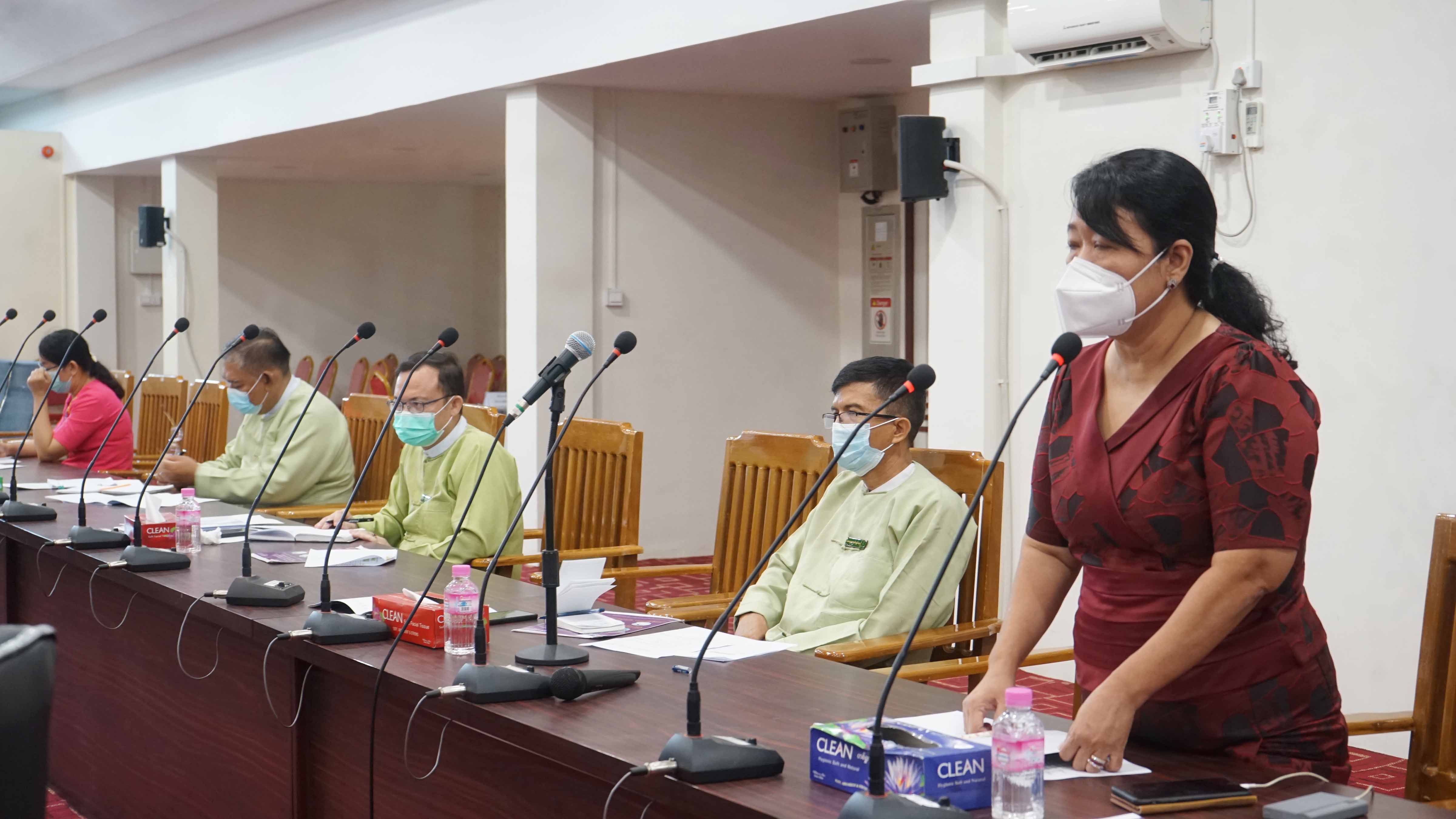 တနင်္သာရီတိုင်းဒေသကြီးကိုဗစ်-၁၉ ထိန်းချုပ်ရေးနှင့်အရေးပေါ်တုံပြန်ရေးဆိုင်ရာလုပ်ငန်းညှိနှိုင်းအစည်းအဝေး (၂/၂၀၂၂)ကျင်းပ