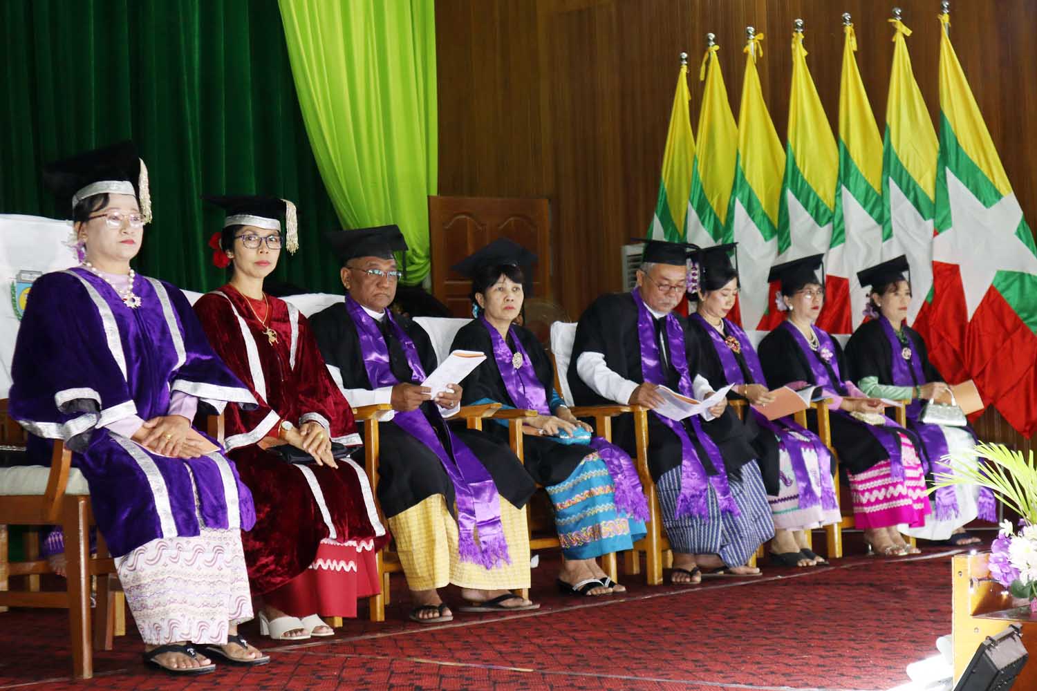 ထားဝယ်တက္ကသိုလ်၌(၂၀)ကြိမ်မြောက် ဘွဲ့နှင်းသဘင်အခမ်းအနားကျင်းပ